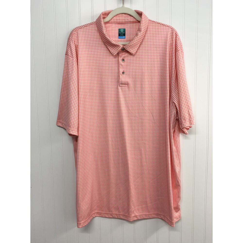 Pro Tour CoolPlay Polo Shirt Men’s XXL Performance Golf Short Sleeve